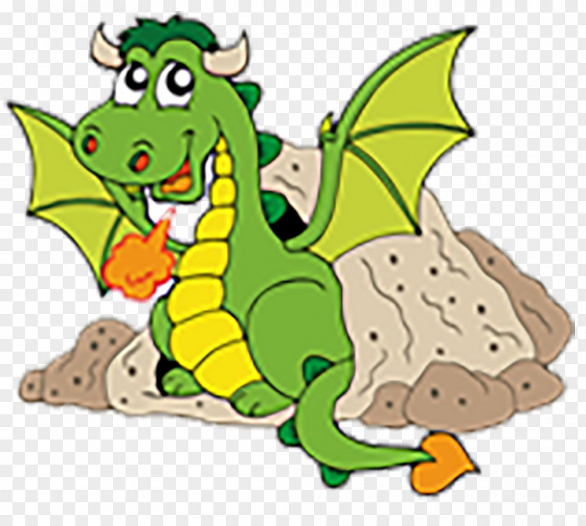 Blue Dinosaur Dragon Cartoon Clip Art PNG