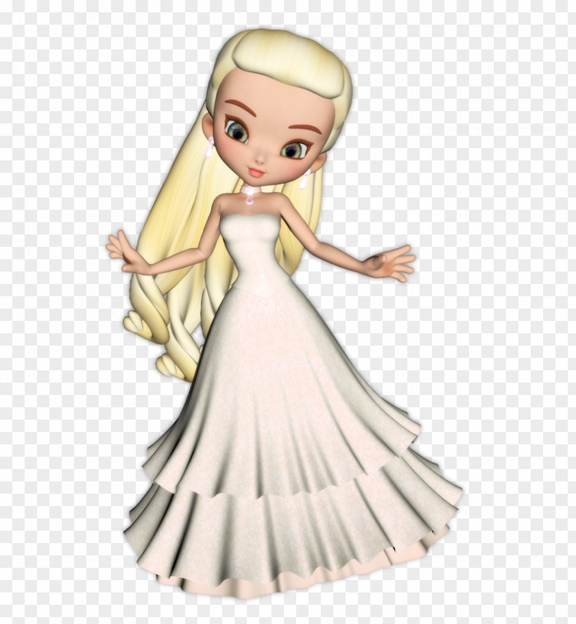 Fairy Human Hair Color Cartoon Gown PNG