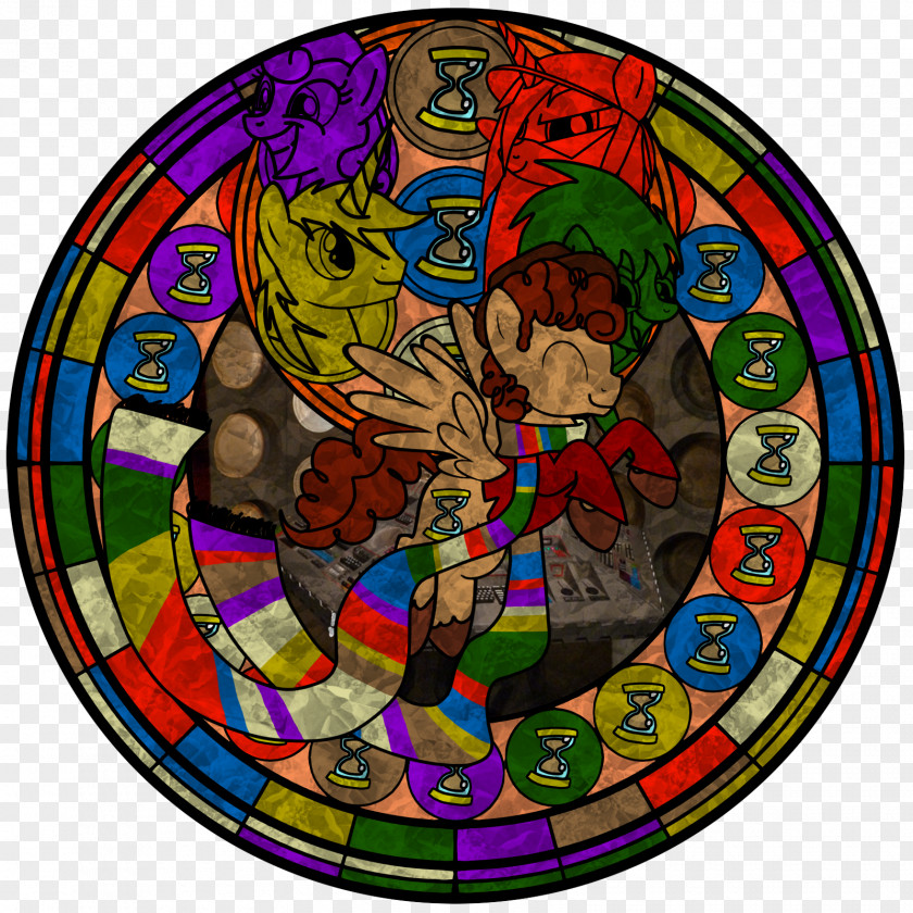 Fourth Doctor First Stained Glass Valeyard Second PNG