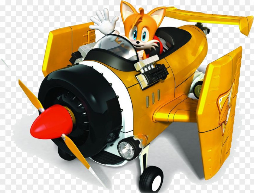 Gambar Sonic Racing & Sega All-Stars Transformed Tails Adventure The Hedgehog PNG