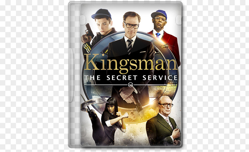 Secret SERVICE Gary 'Eggsy' Unwin Kingsman Film Series Poster PNG