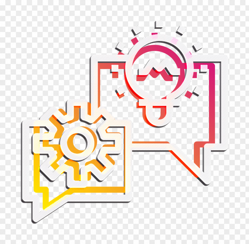 Chat Icon Startup Lightbulb PNG