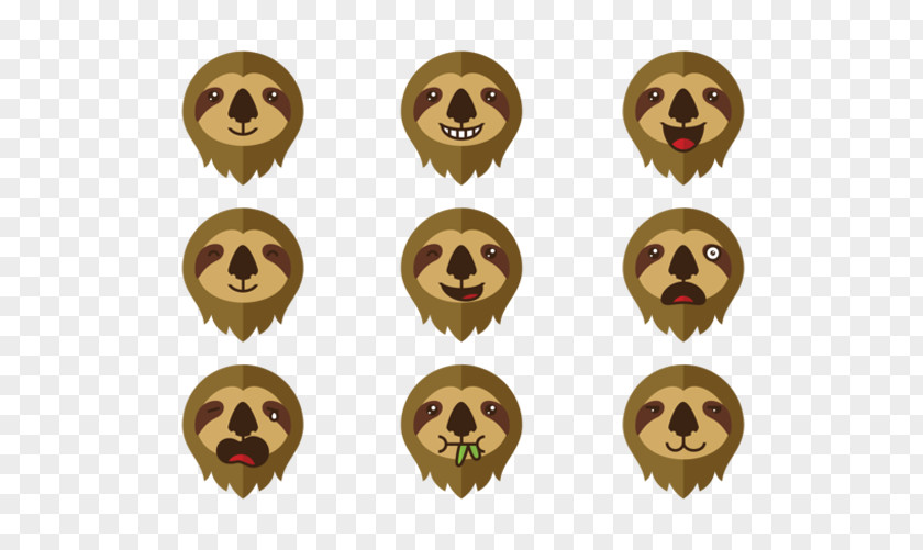 Cute Lion Face Pack Sloth Gun Fu: Stickman 2 Icon PNG