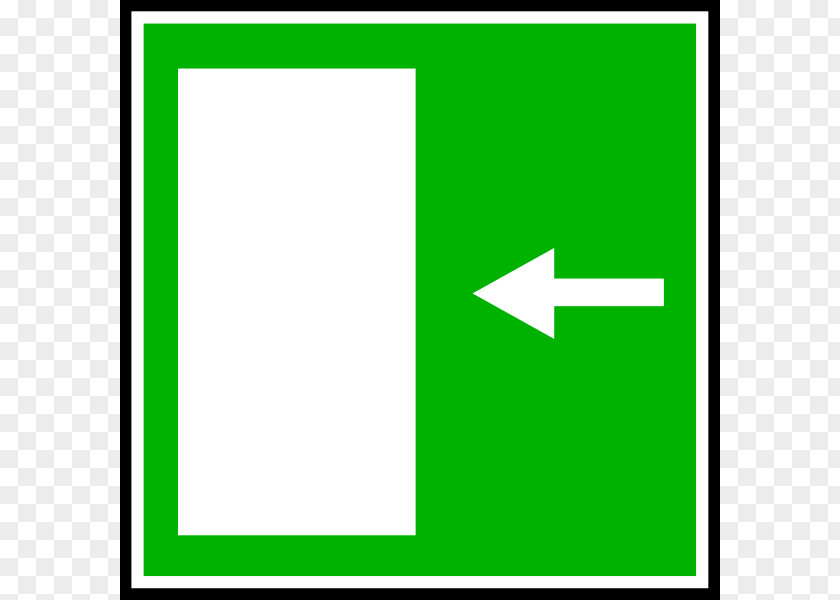 Green Door Cliparts Window Emergency Exit Sign Clip Art PNG