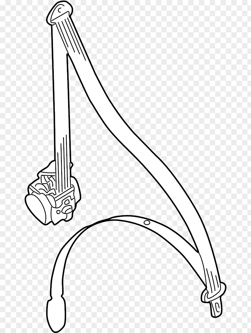 Silk Belt Car Point Line Art PNG