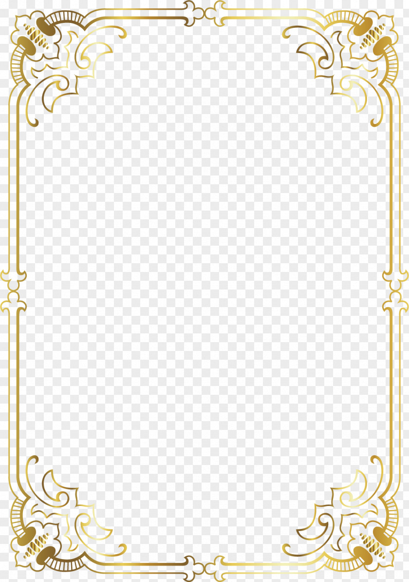 Simple And Lovely Border Newspaper Adobe Illustrator Computer File PNG