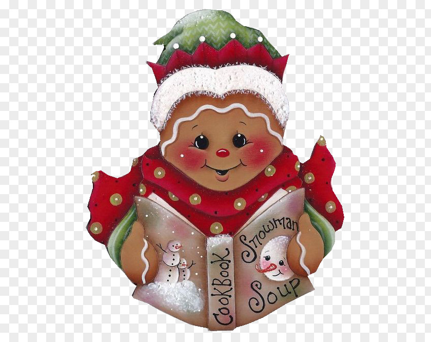 Ginger Christmas Ornament Gingerbread House Snap Man PNG
