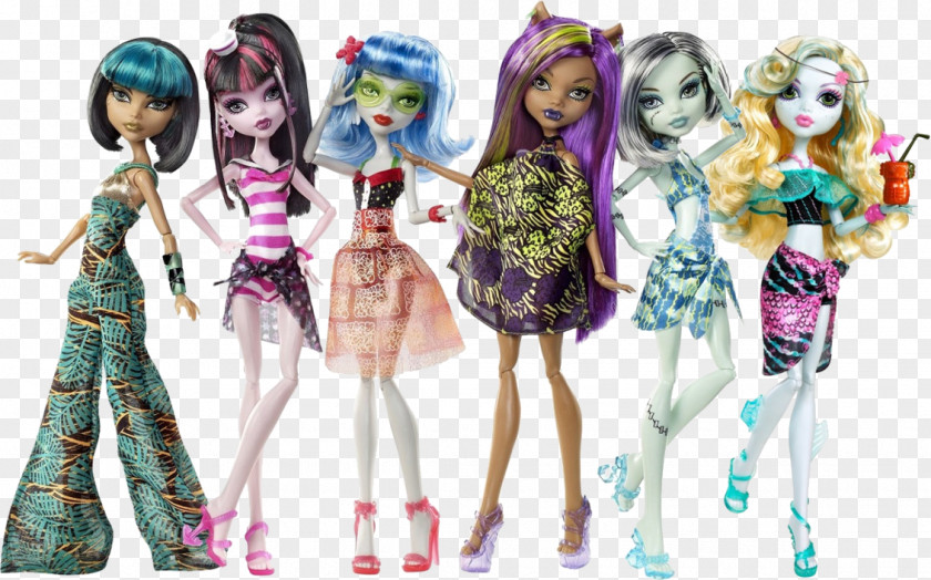 Skull Monster High: Ghoul Spirit Cleo DeNile Clawdeen Wolf Doll PNG