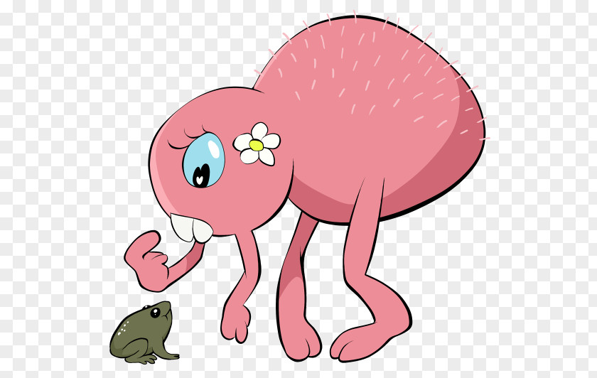 Animation Tail Cartoon Pink PNG