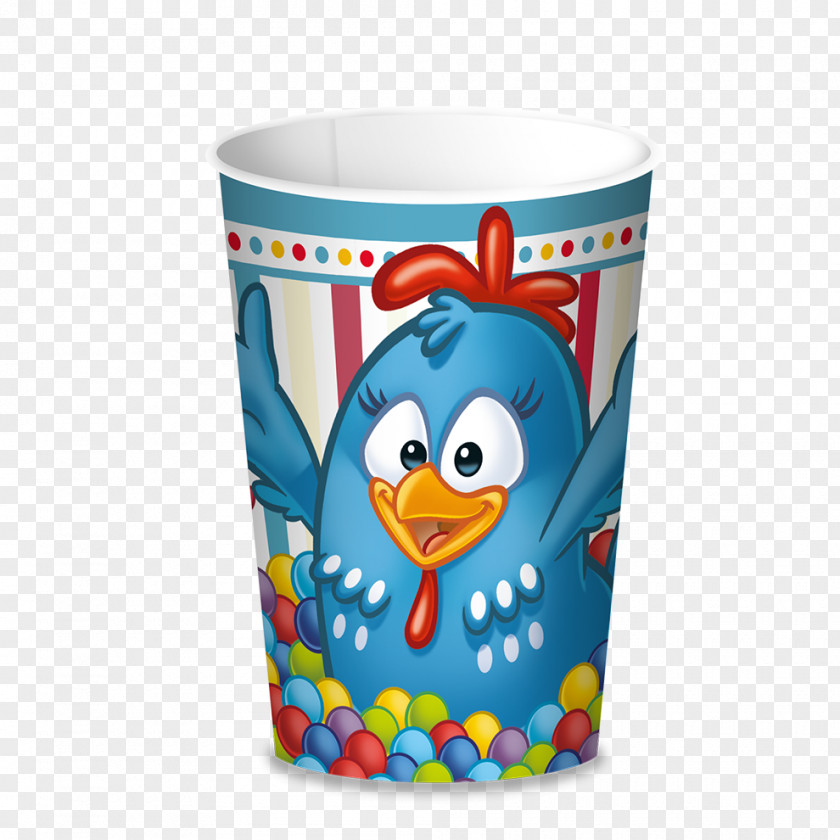 Cup Paper Galinha Pintadinha Disposable PNG