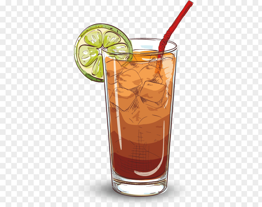 Drink Long Island Iced Tea Cocktail Gin Vodka Rum PNG