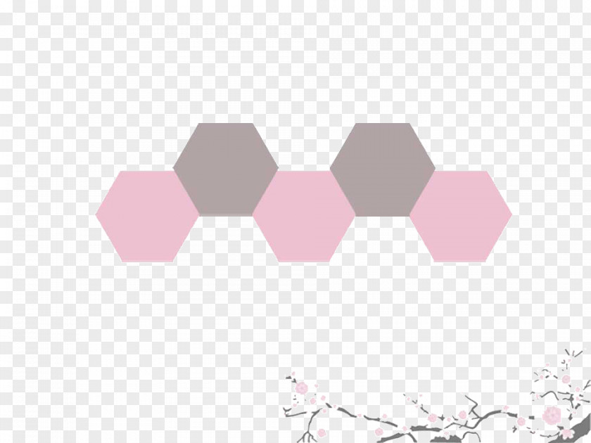 Pink Plum PPT Templates Blossom Template PNG