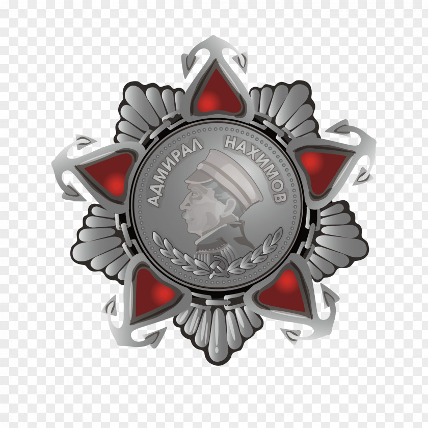Retro Style Silver Medal Of Honor Military Gold PNG