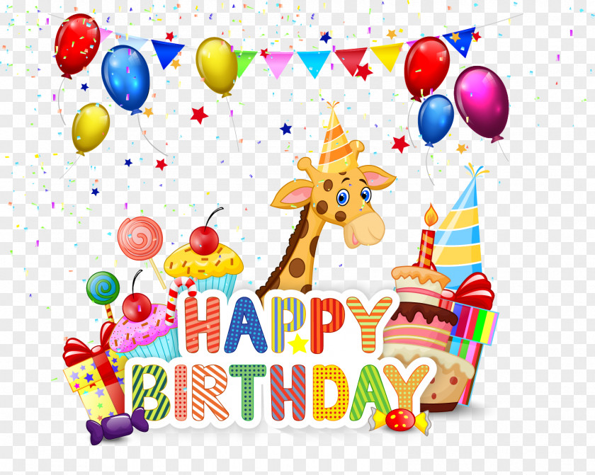 Happy Birthday Cake Clip Art PNG