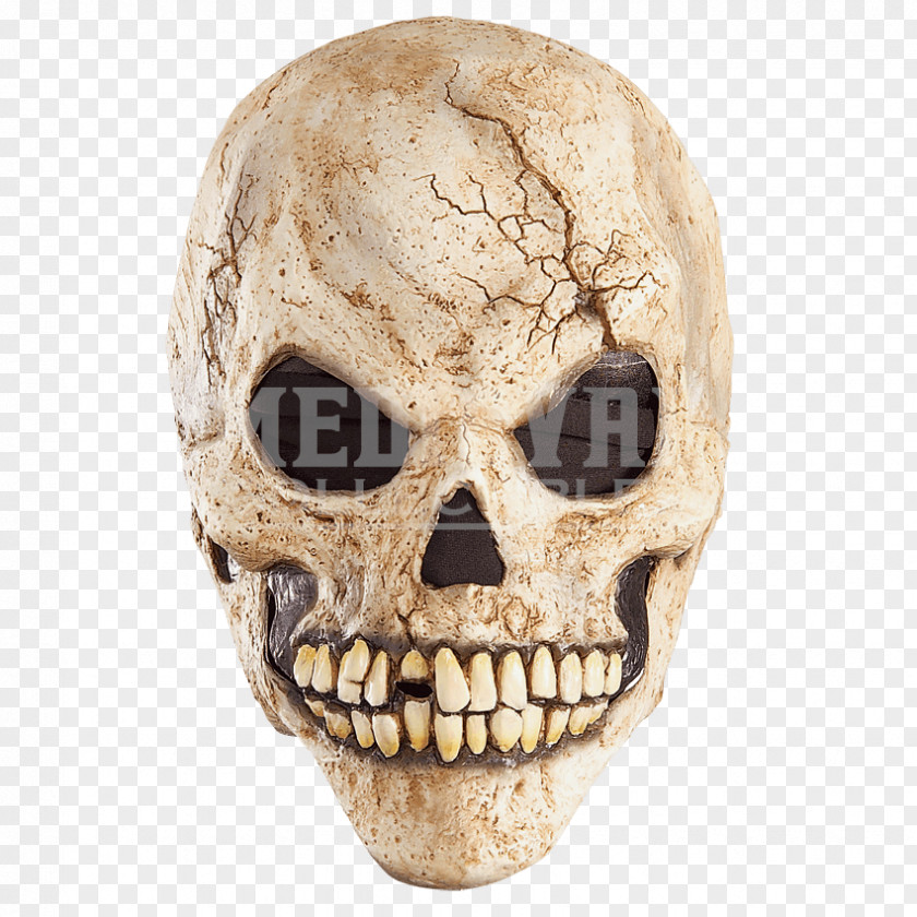 Skull Mask Halloween Costume Disguise PNG