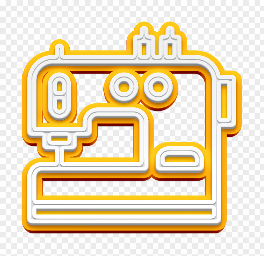 Tools And Utensils Icon Sewing Machine Sew PNG