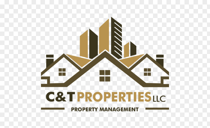 House C&T Property Management Logo Real Estate PNG