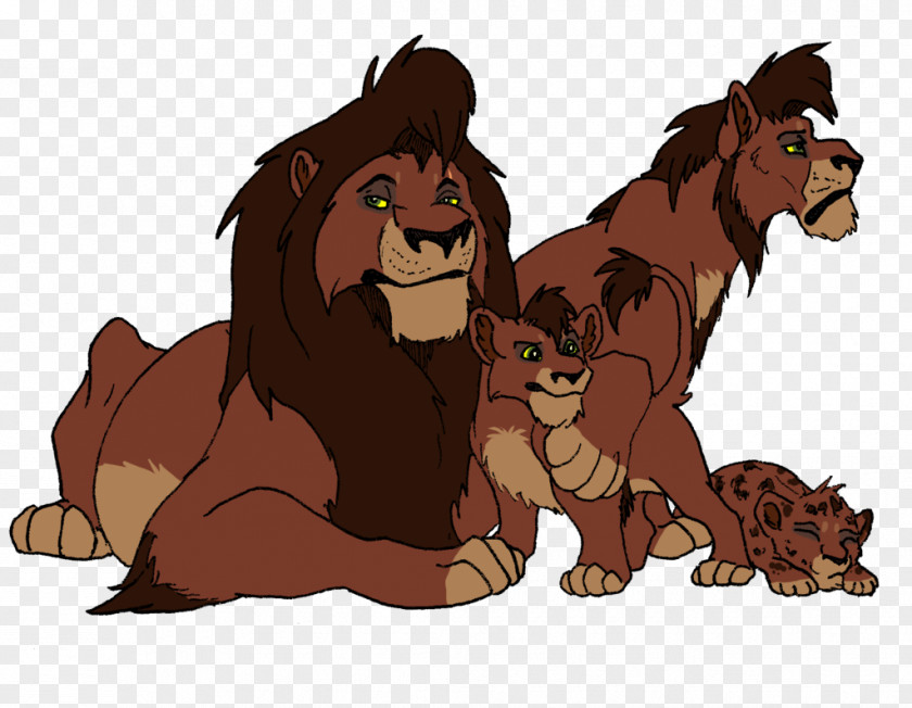 Lion King Simba Nala Kiara Kovu PNG