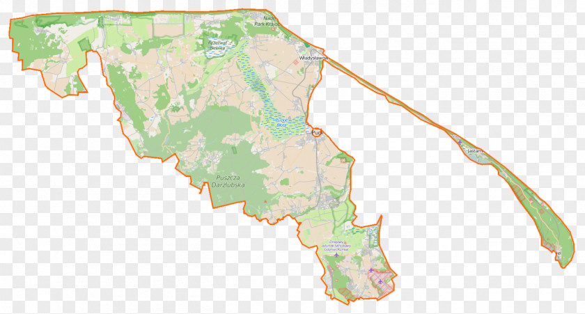 Map Ostrowo, Puck County Wejherowo Cape Rozewie Gmina Kosakowo PNG