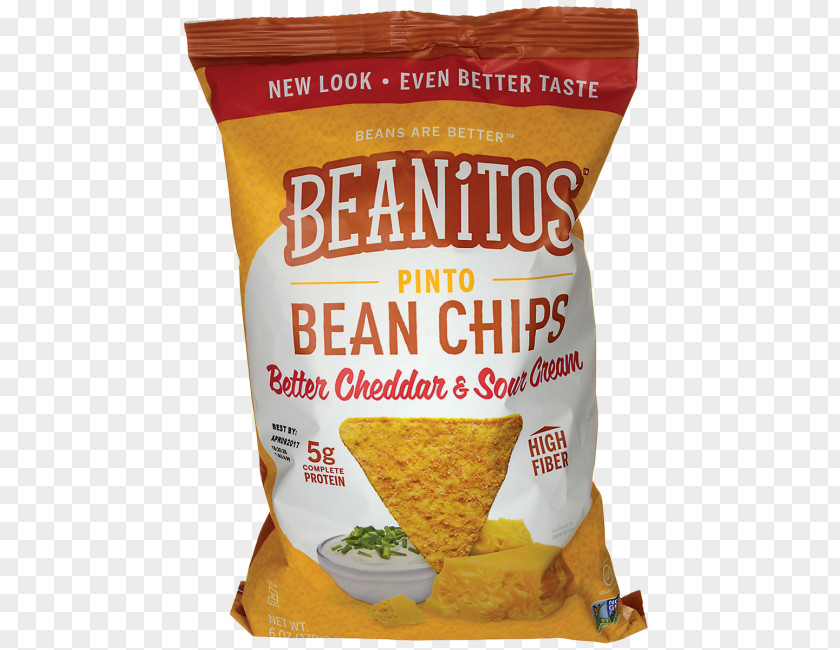 Pinto Beans Potato Chip Nachos Bean Sour Cream PNG