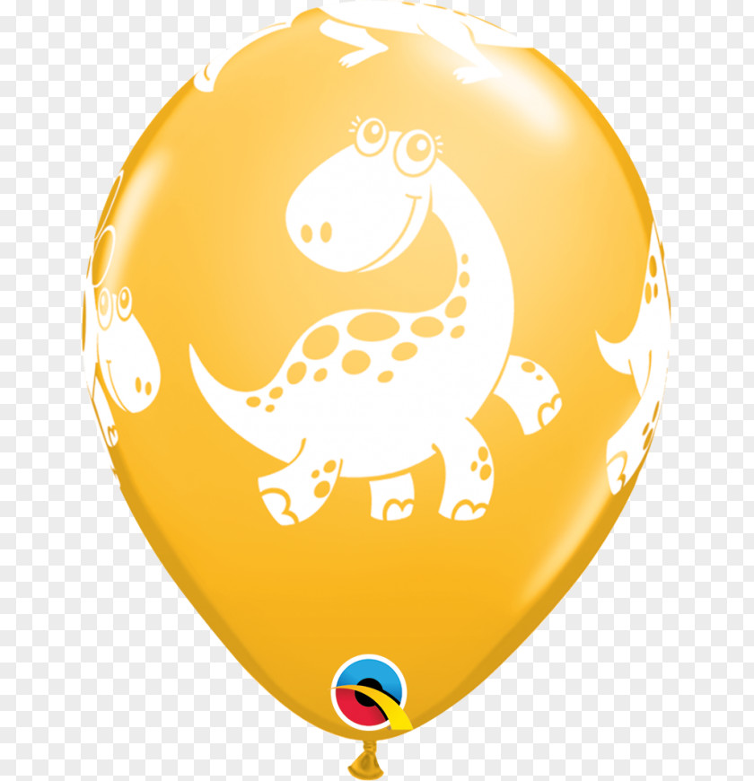 Balloon Party Dinosaur Gift Birthday PNG