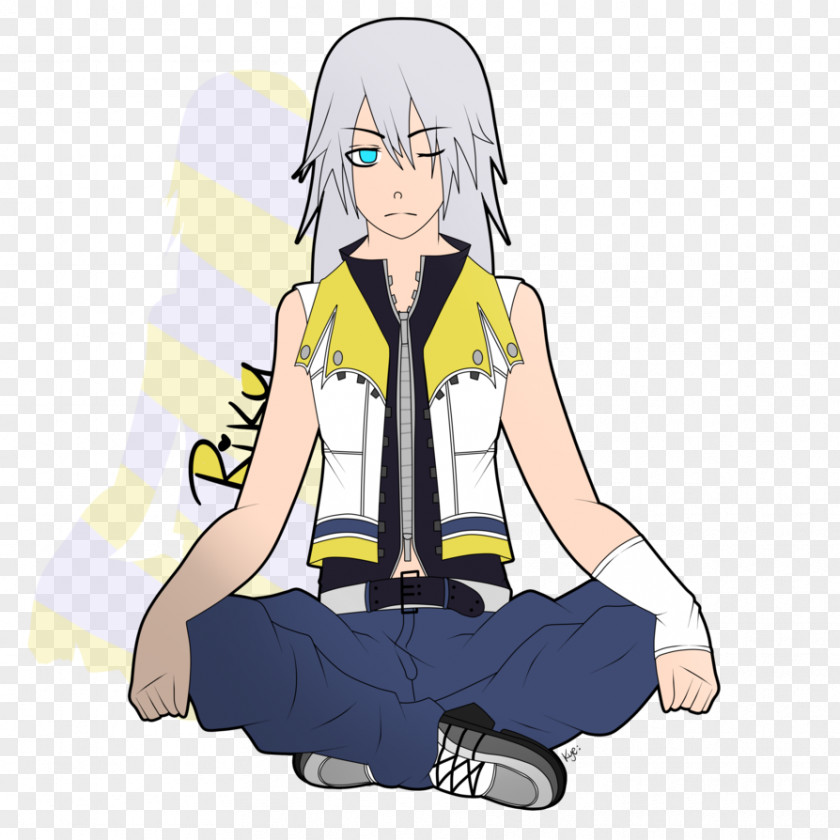 Kingdom Hearts Birth By Sleep Riku Fan Art DeviantArt Character PNG