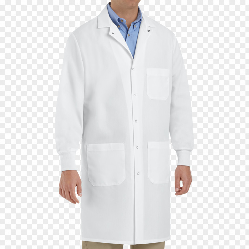 Lab Coat Coats Red Kap Cuff Clothing PNG