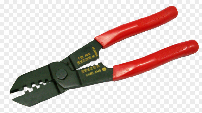 Pliers Diagonal Lineman's Crimp Tool PNG