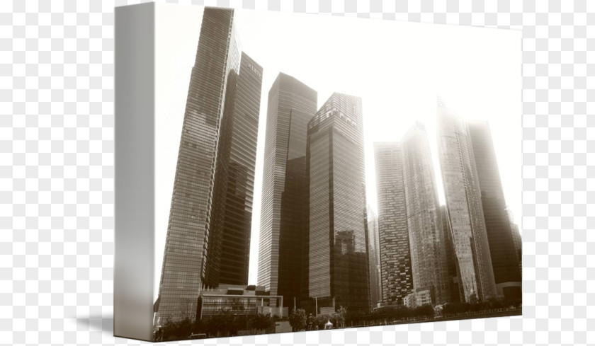 Singapore City Skyscraper Architecture PNG