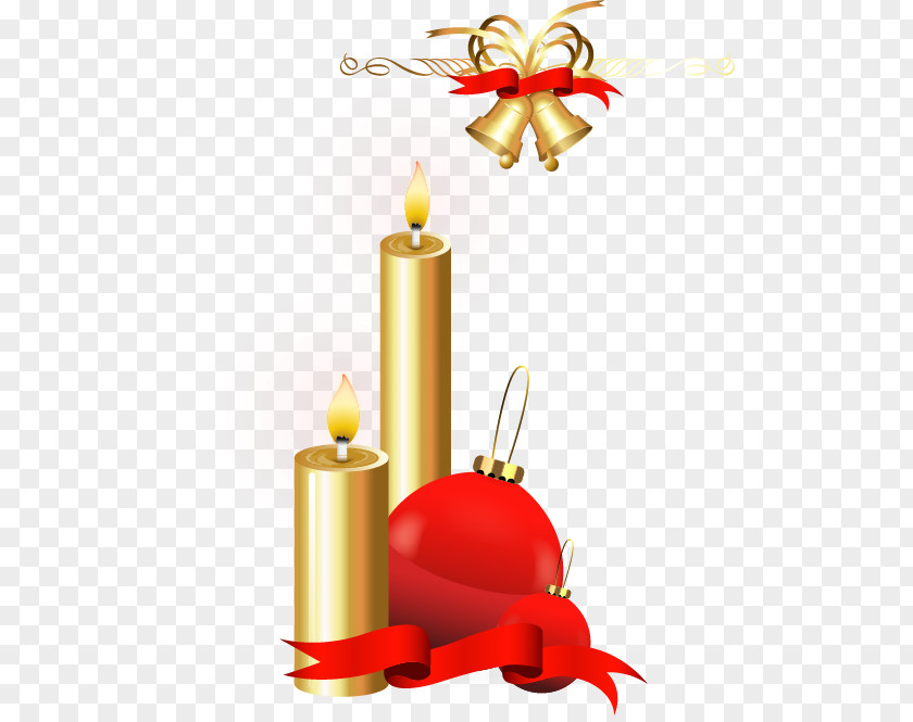 Vector Candle Bell PNG