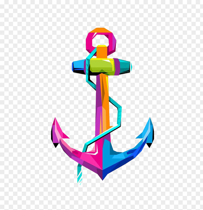 Color Anchor PNG