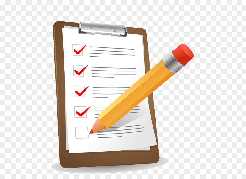 Document Paper Checklist Loan Clipboard PNG
