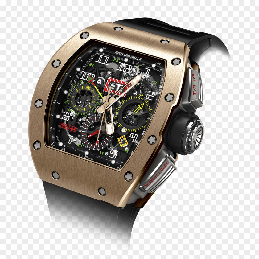 Watch Richard Mille Flyback Chronograph Tourbillon PNG