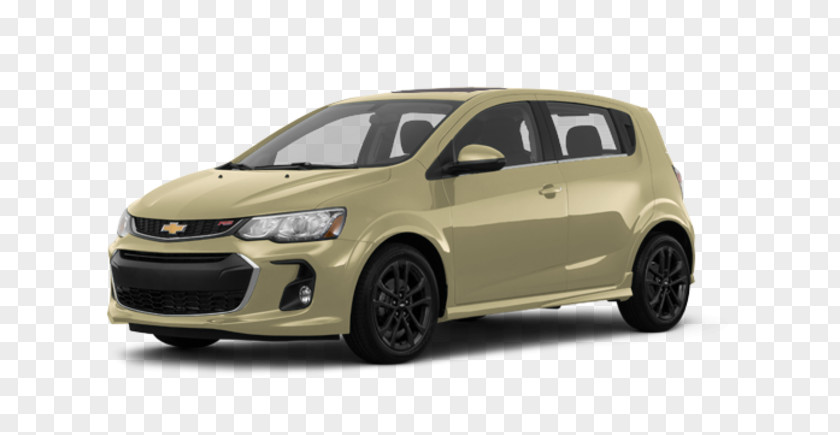 Car 2018 Chevrolet Sonic Hatchback General Motors LT PNG