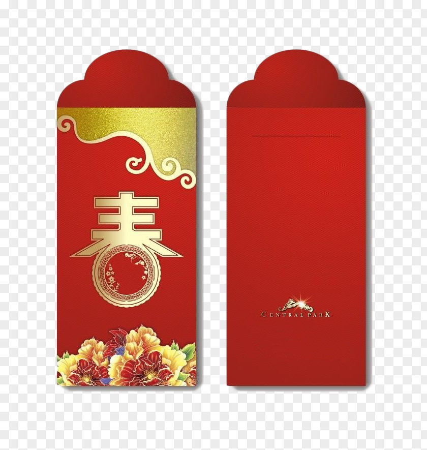 Chinese New Year Red Envelopes Creative Buckle Free Envelope Lunar Traditional Holidays PNG
