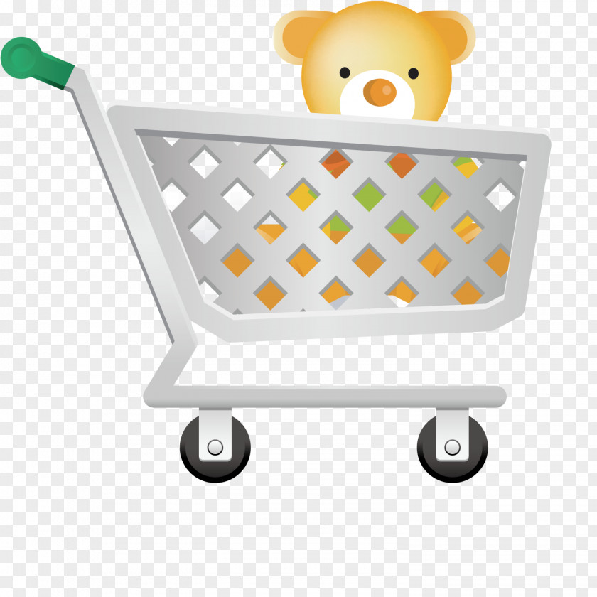 Commerce Shopping Cart Toy Icon PNG