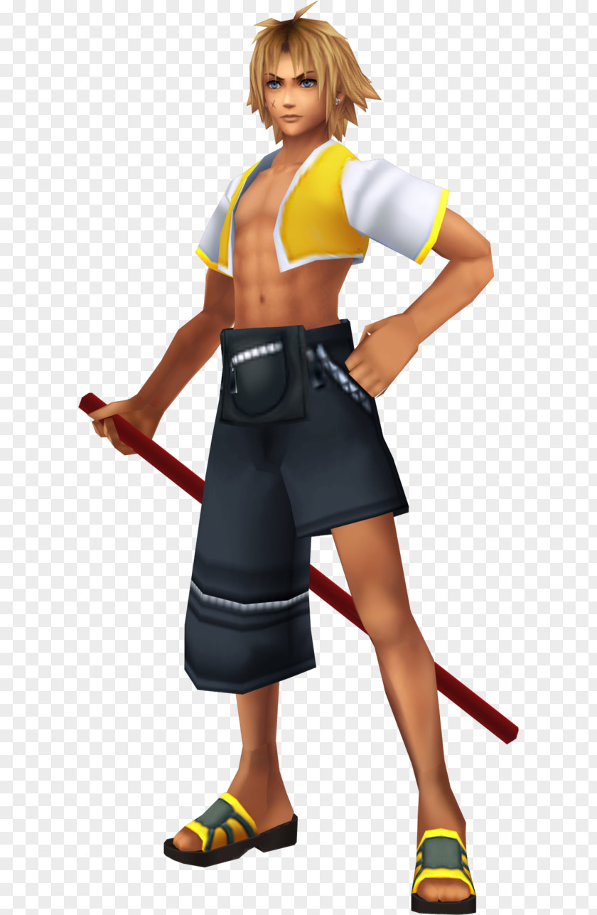 Dissidia Final Fantasy Costume Shoulder Tidus Shoe PNG