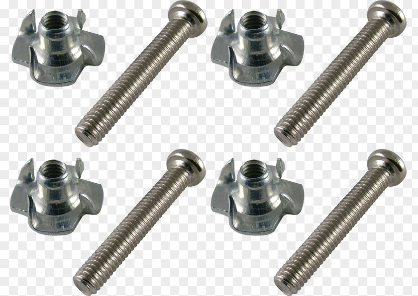 Screw T-nut ISO Metric Thread Bolt PNG