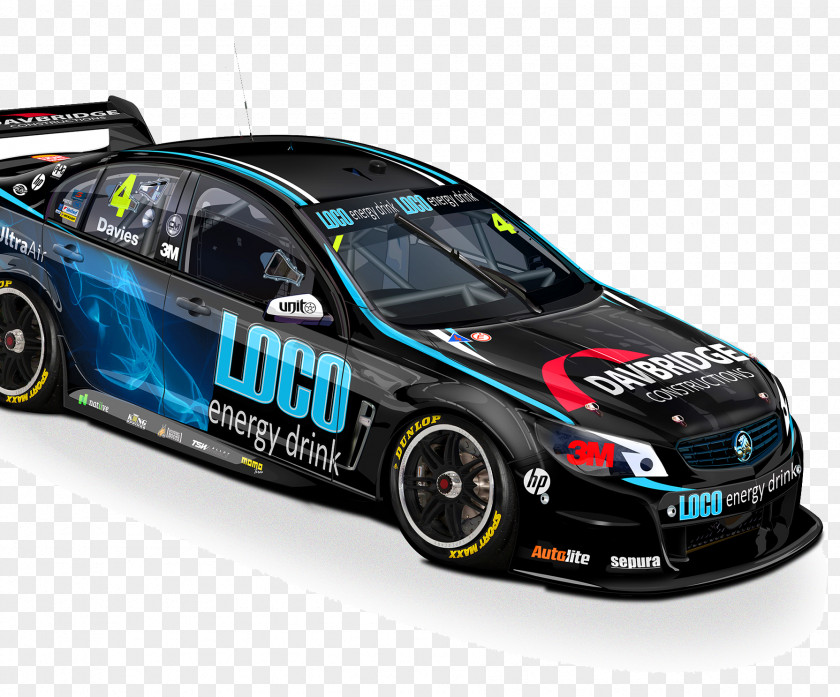 Car World Rally Nissan Altima Ford Falcon (FG X) 2017 Supercars Championship PNG
