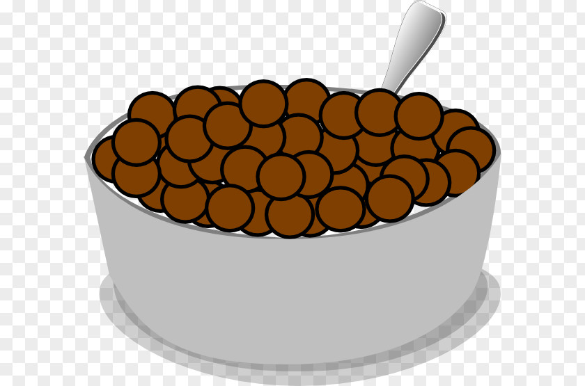 Cartoon Spoon Cliparts Breakfast Cereal Bowl Cocoa Puffs Clip Art PNG