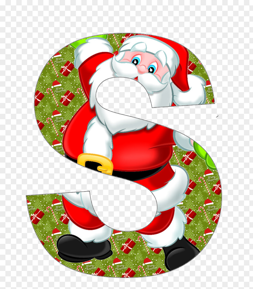 Ilustracion Ornament Christmas Day Letter Alphabet Clip Art Santa Claus PNG