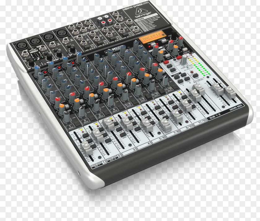 Microphone Behringer Mixer Xenyx Audio Mixers 802 PNG