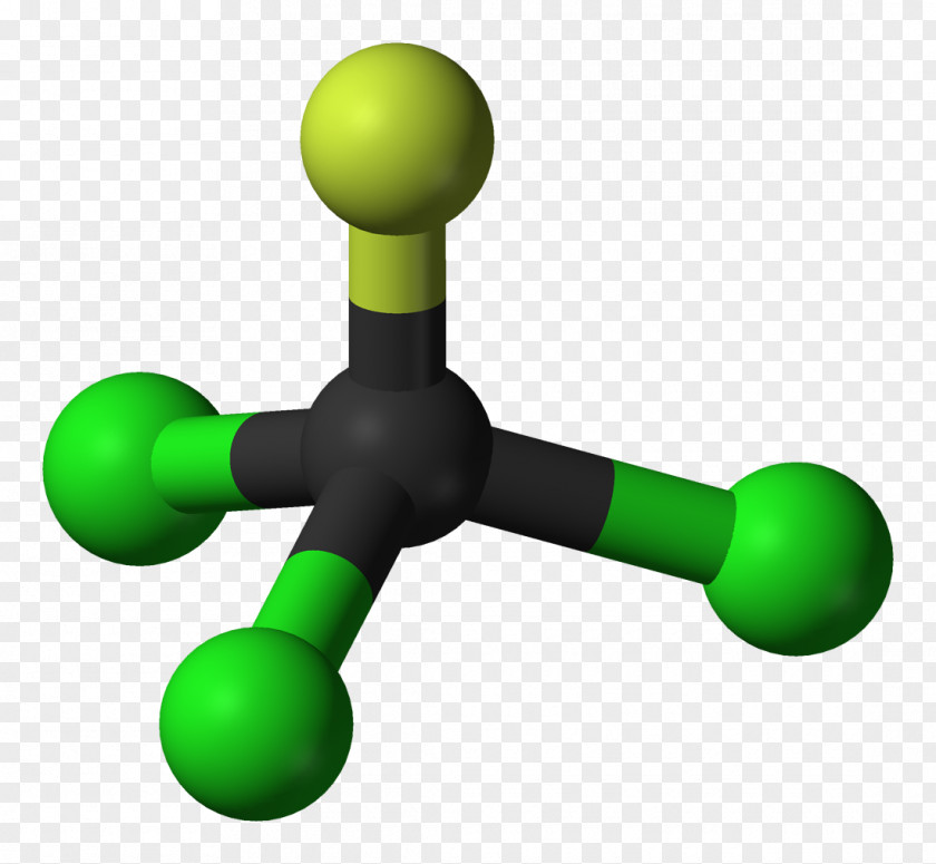 Trichlorofluoromethane Chlorofluorocarbon Molecule Freon Bupropion PNG