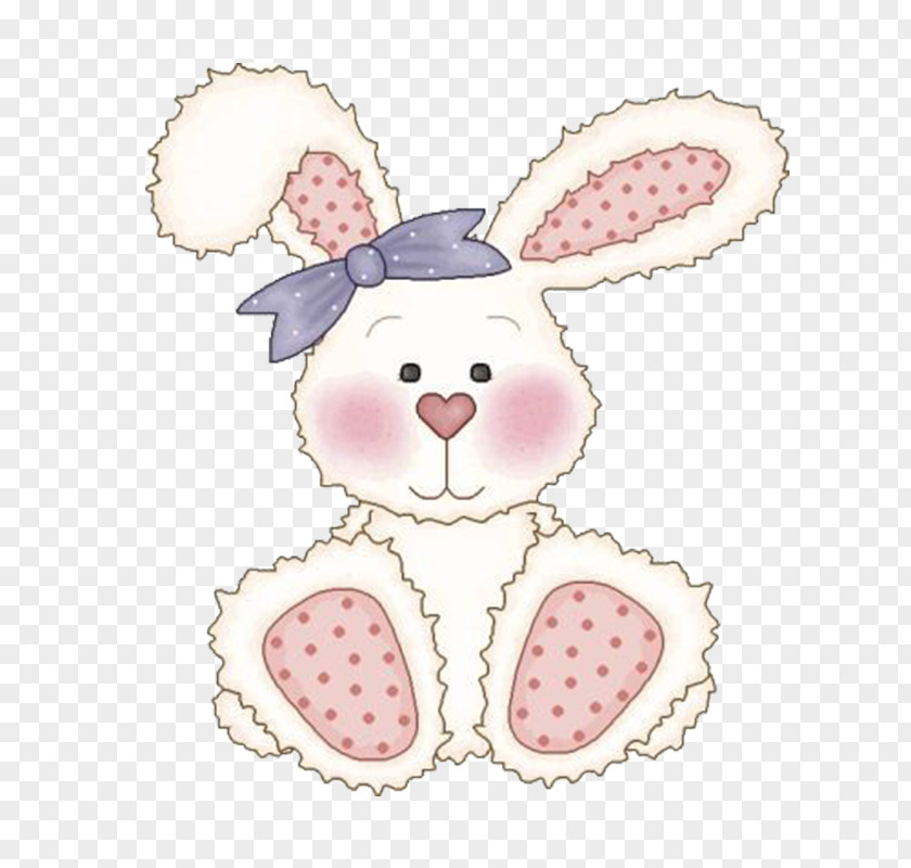 White Rabbit Easter Bunny Infant Clip Art PNG