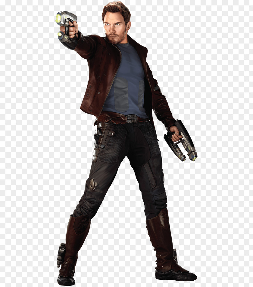 Chris Evans Star-Lord Gamora Drax The Destroyer Rocket Raccoon Costume PNG