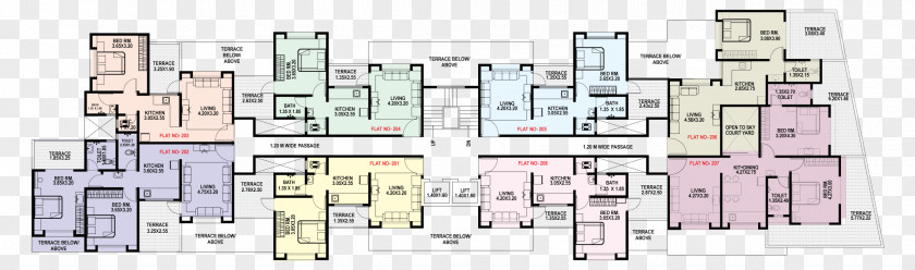 Line Floor Plan Pattern PNG