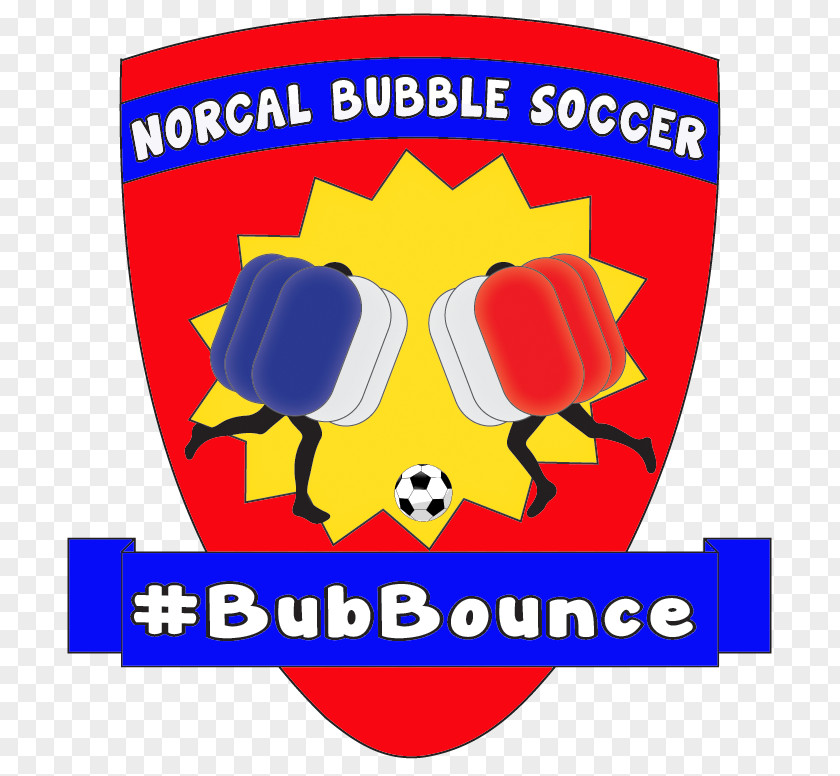 Bubble Soccer NorCal Bump Football Logo PNG