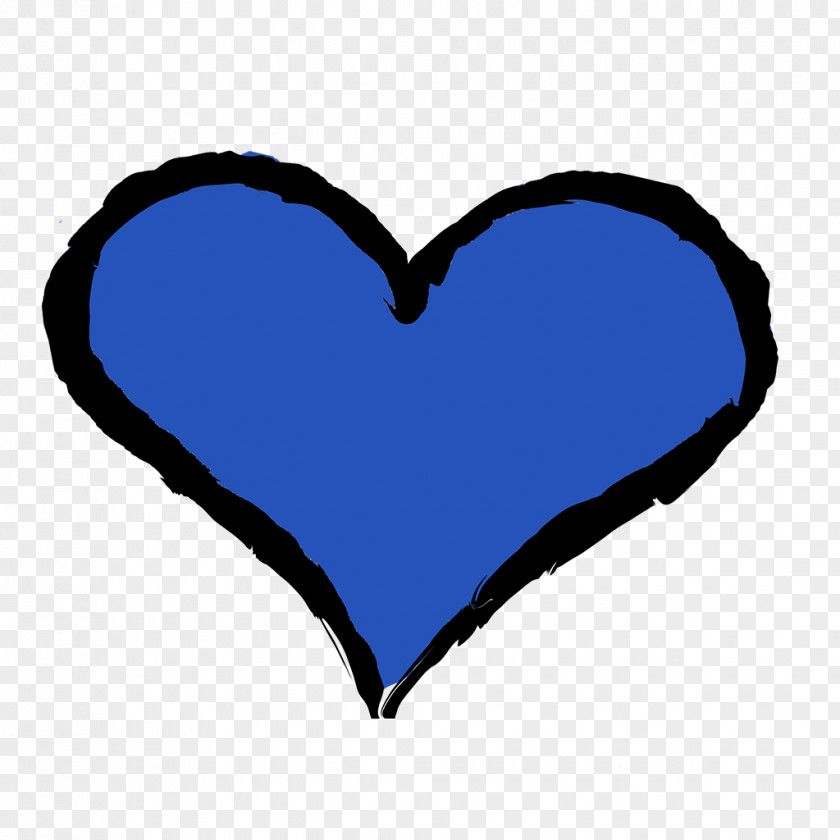 Center Blueheart Project Foundation Electric Blue PNG