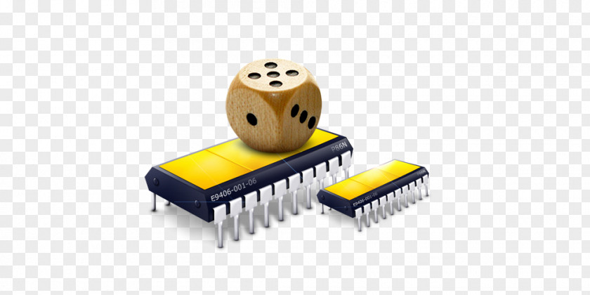 Dice Electronic Component Electronics Integrated Circuit Transistor PNG