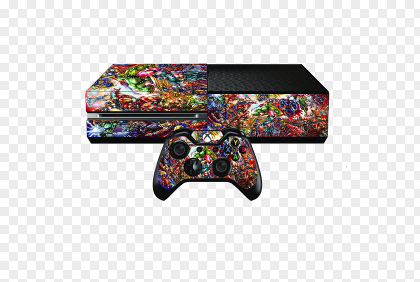 Microsoft Game Marvel: Ultimate Alliance Xbox One Controller Sticker PNG